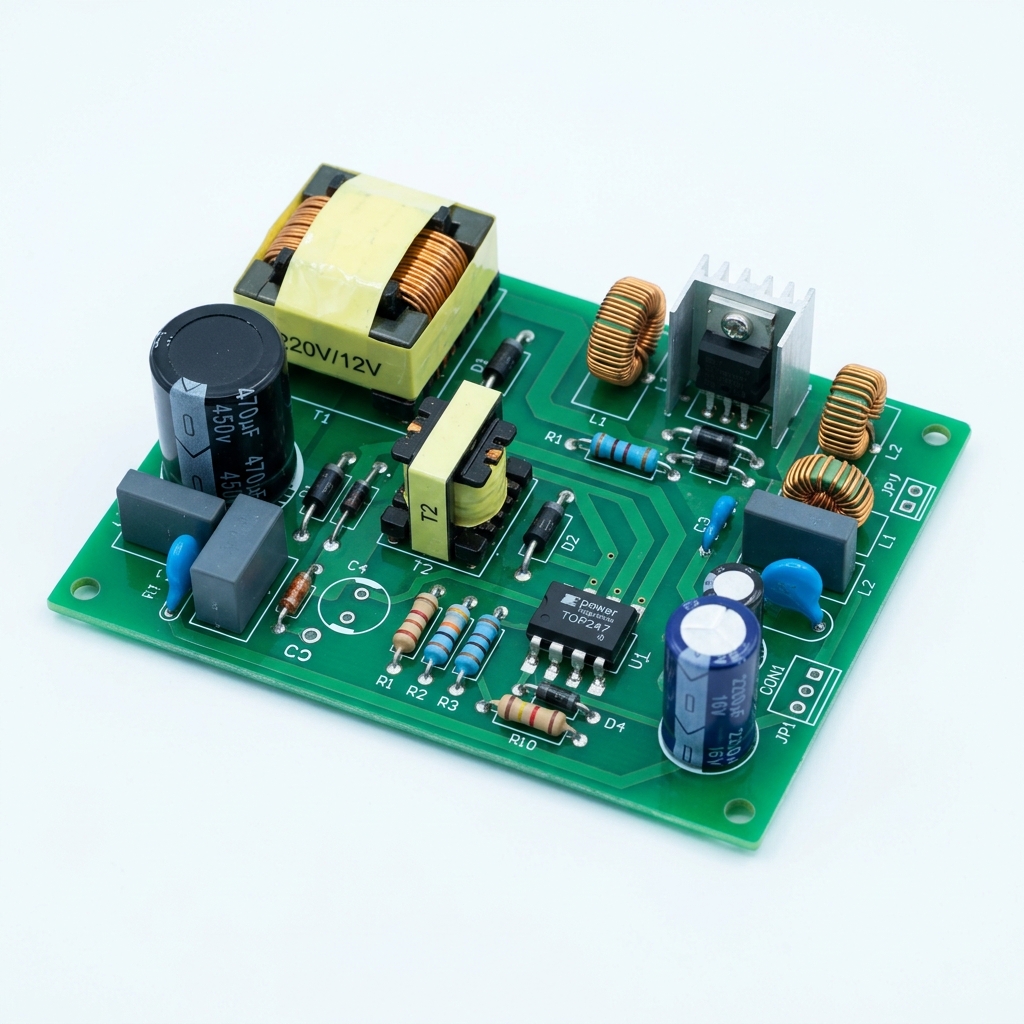 PCB Circuit Board Close-up